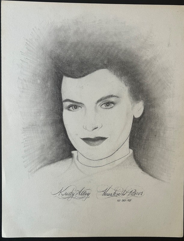 Kristy Alley by Houston Prior 1990