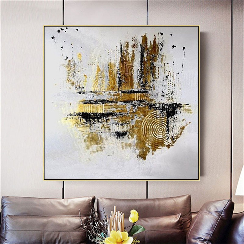 High Quality Hand Painted Modern Oil Paintings On Canvas Nordic Abstract Picture gallery