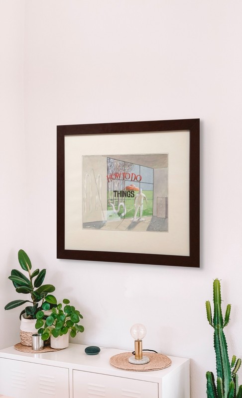 Lawrence Preece, How to Do: Things, Watercolor on Paper, signed in pencil gallery