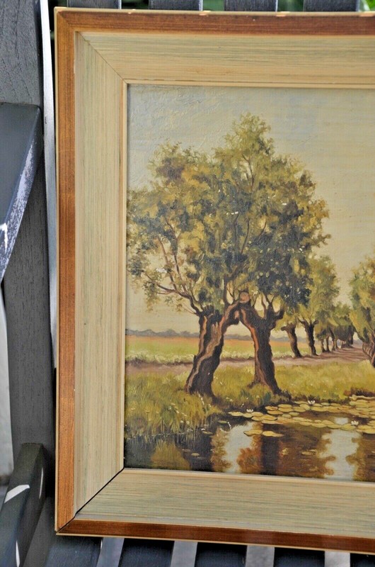 Stunning A.J KROESE Listed BELGIUM MODERNISM PLEIN AIR IMPRESSIONISM gallery