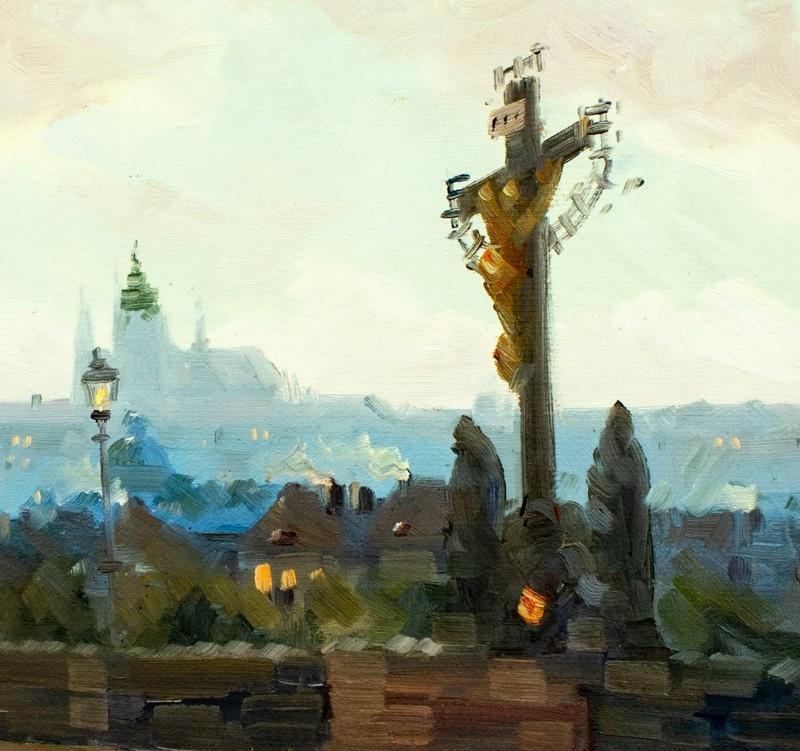 Vaclav Kozak (Czech,1889-1969) oil painting 152056 gallery