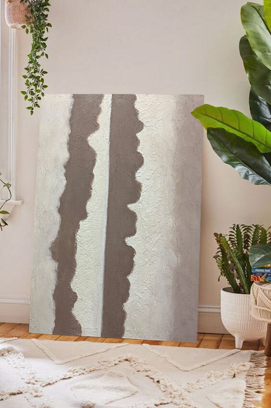 Villa Painting Simple Abstract Painting Vertical Large Single Connection Decor gallery