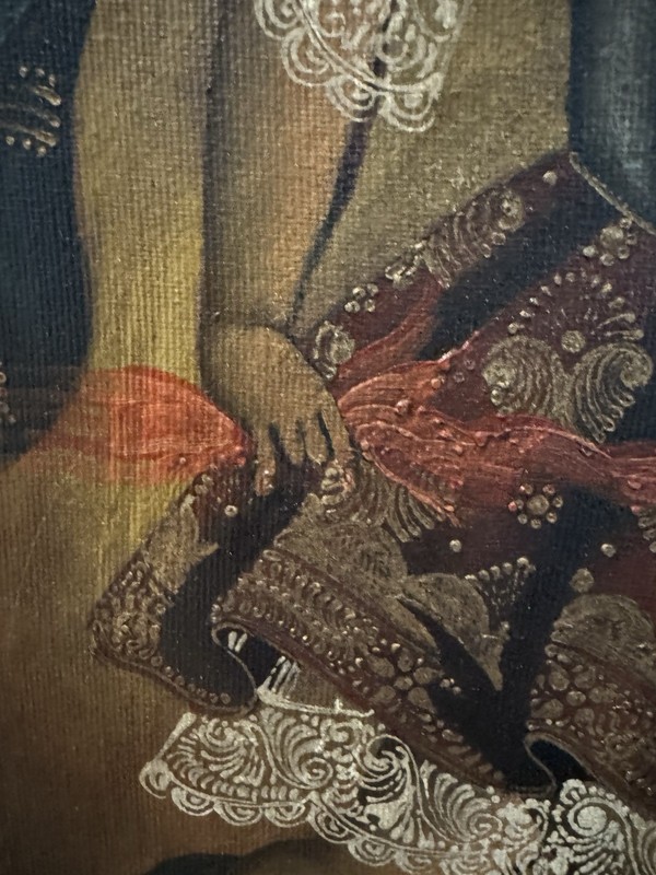 ‘Angel Arcabucero' from the Cuzco School 20”x16” gallery