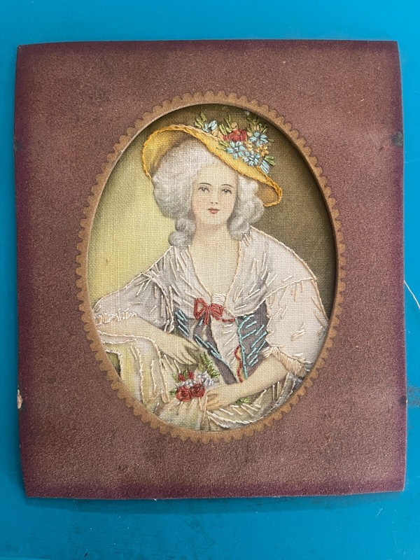 "Hiawatha" Genuine Needle Painting Elizabeth of France gallery