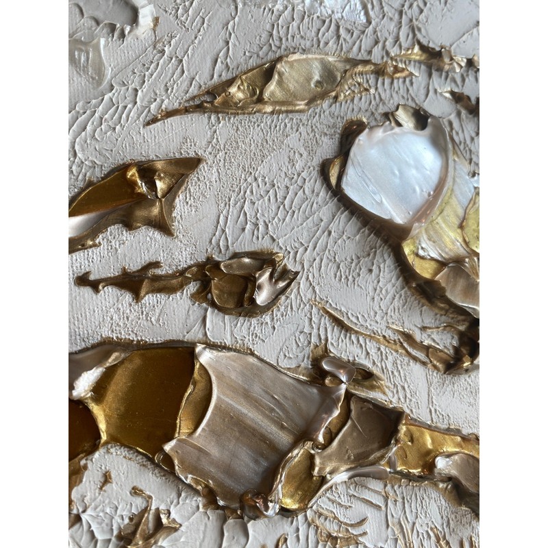 Turtle ORIGINAL Animal Art Abstract Textured painting, Canvas wall art 16”x20” gallery