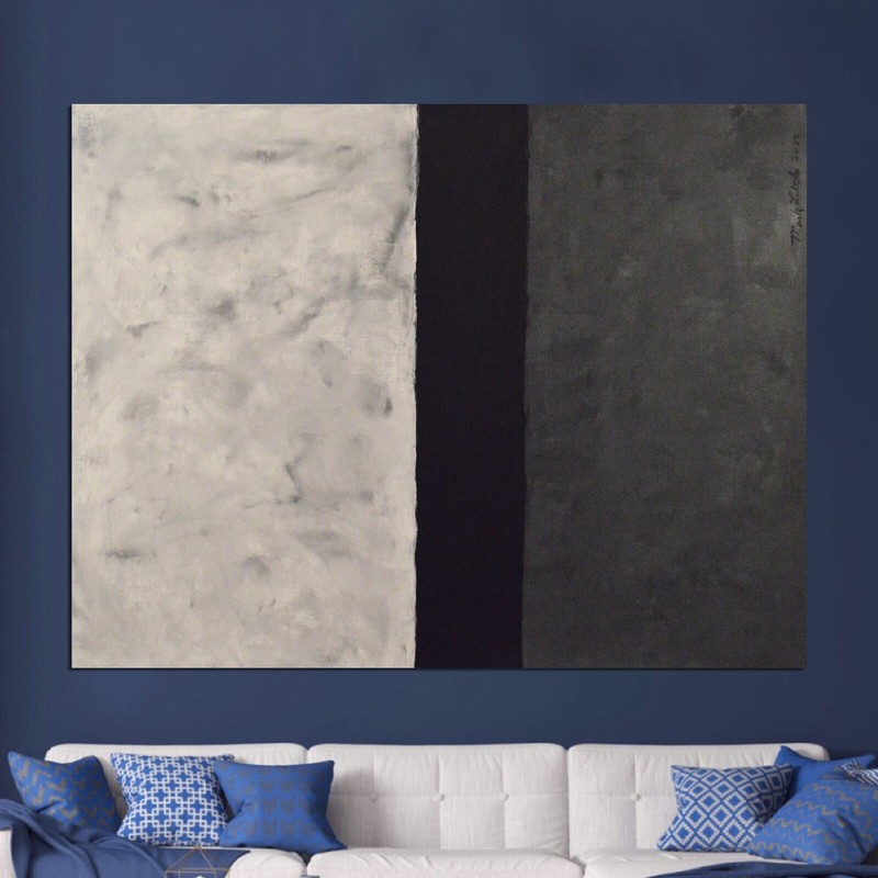 Mark Rothko style￼ Professional canvas￼ Painting81” X 62”(6ft 9in)Abstract Moder gallery