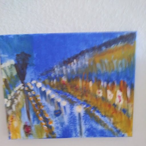 Paint of » Rainy night»