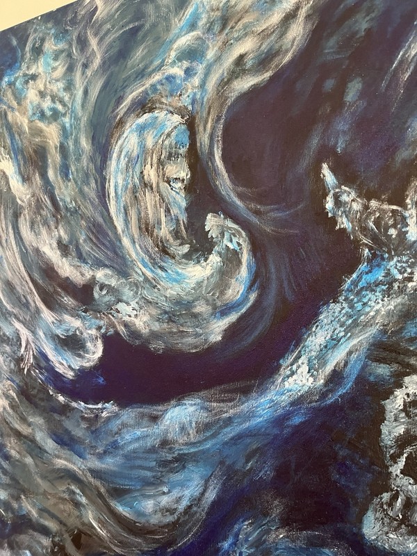 Original Picture Painting “ Vision “ Alex Altman gallery