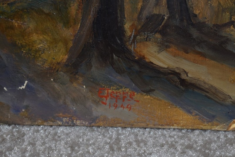 Bremen Town Musicians Hand Painted Artwork German Folklore 1949 gallery