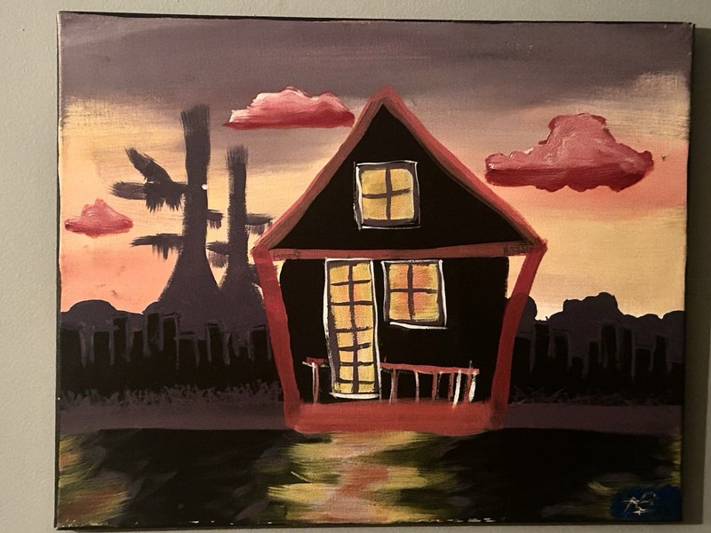 Acrylic Painting Original Cajun Folk Art gallery