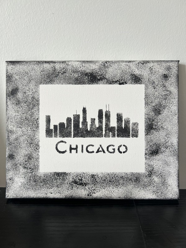 Chicago Painting on canvas