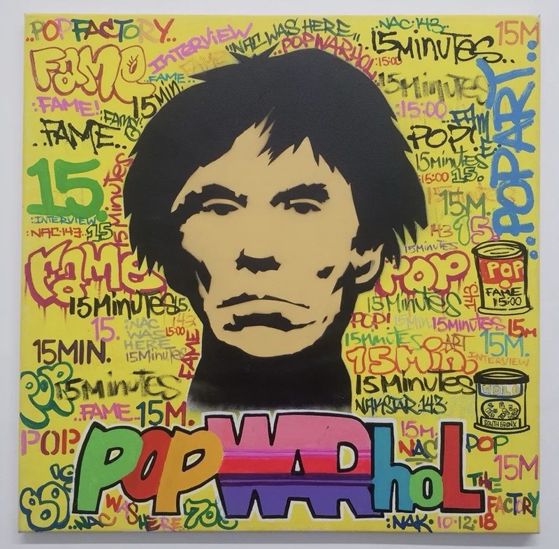 Pop Warhol Painting