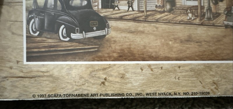 1997 Stapco Litho Print Coca Cola GENERAL STORE 10"x8" gallery