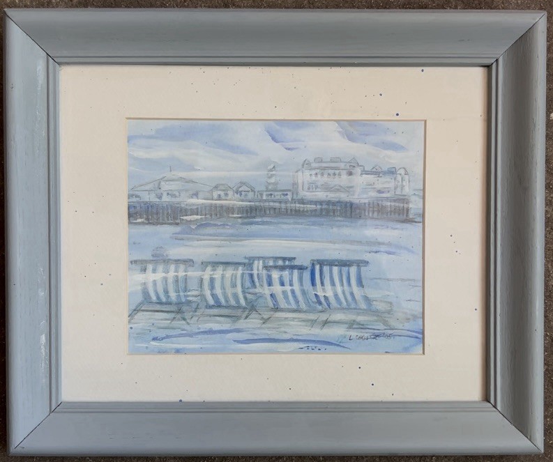 L. Christie, 2005, “Seaside Vacation,” 13x15” gallery