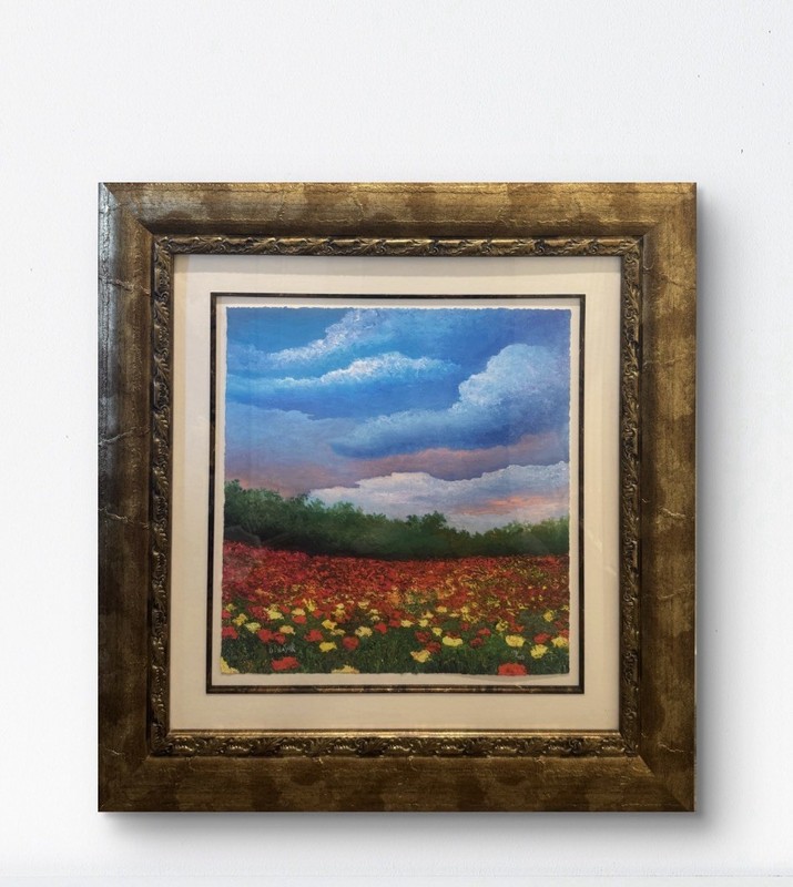David Najar Giclee on Paper «Open Land» Signed
