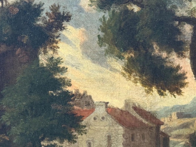 Flwr Pieter Bout Countryfolk in Flanders, a Celebration Oil Painting c1680/1700 gallery