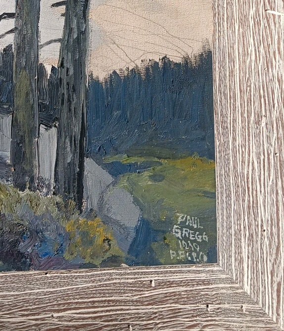 Paul Gregg (1876-1949) Impressionist Original Oil Painting "Summer Dodger" gallery