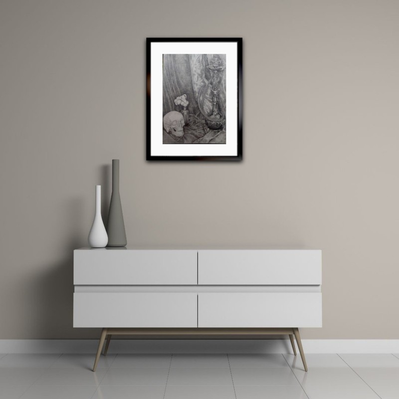 Painting Original Still Life Signed Artwork by Artist 12×16" gallery