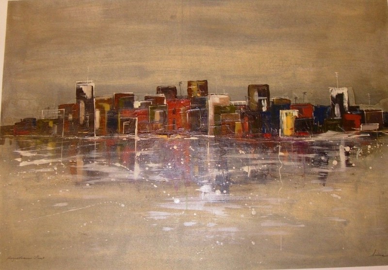 Dennis Levine Fine Art Original xxx Architect Famous Beautiful France Israel Sky