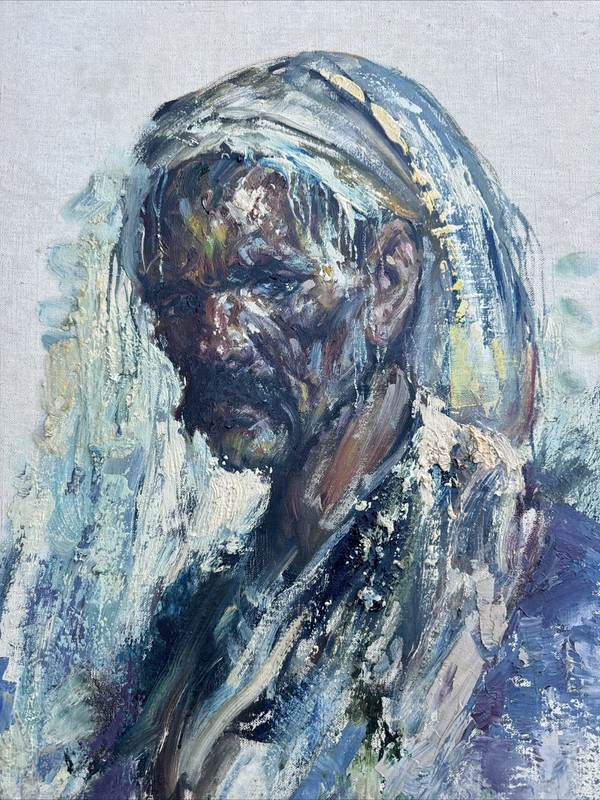 CYRUS AFSARY PAINTING TEHRAN IRAN IRANIAN FAMOUS VINTAGE PORTRAIT IMPRESSIONISM gallery