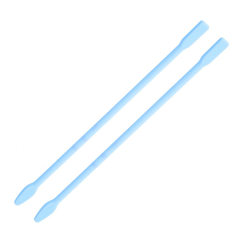 2 Pcs Silicone Stir Sticks 8 Inch Reusable Epoxy Stir Sticks, Blue