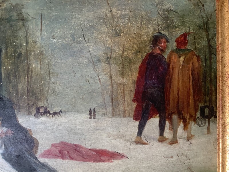 19th Century Study French Academism The masked ball Jean Leon GEROME Oil gallery