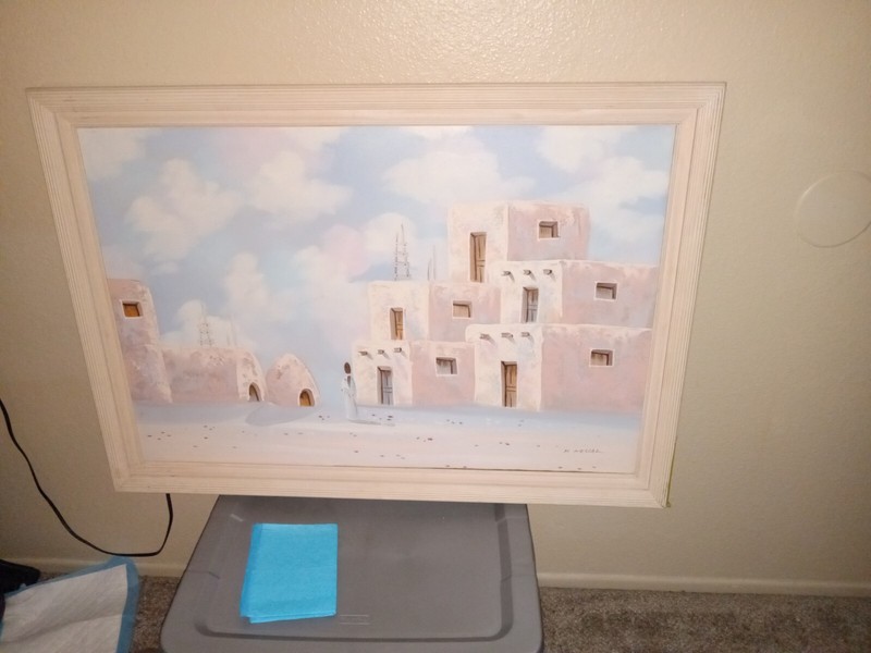 Oil Painting Signed By K. Mescal