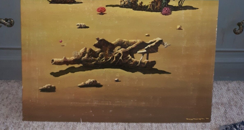 Tony Fachet Surrealist Outer Space Painting Sci Fi Illustration gallery