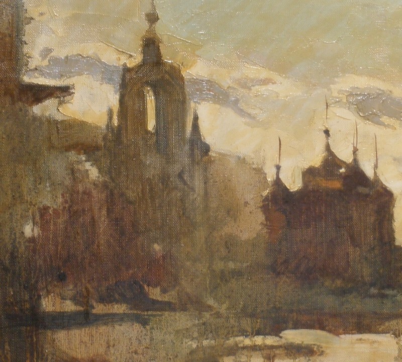 SERGEI SMOLOVICH IMPRESSIONIST RUSSIAN OIL PAINTING OF MOSCOW gallery