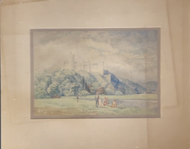 Charles Knight, British, 1901-1990, “Arundle Castle,” 7x10” gallery