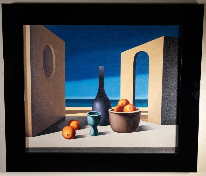 Mario Carreno – (1913 – 1999) – Cuban – Oil on Canvas Coa