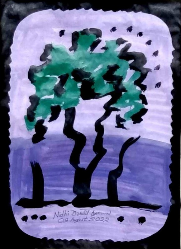Original Painting Made & Signed By World Fame Artist Nidhi Bandil Agarwal Jaipur gallery