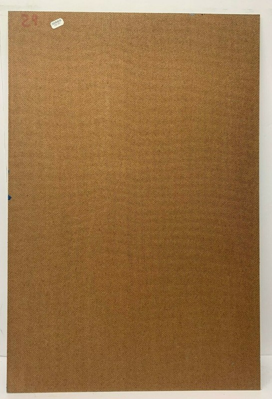 Original Peter Robert Keil abstract oil painting on board size 16 x 24 inches gallery