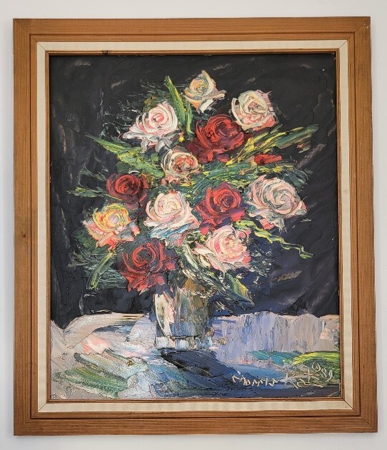 Morris Katz Oil Painting