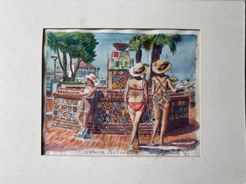 Painting by Frank Minuto