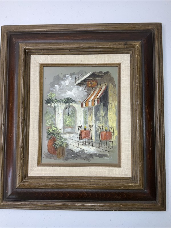 Myrl D’Arcy Painting Signed Original Oil Framed Medium gallery