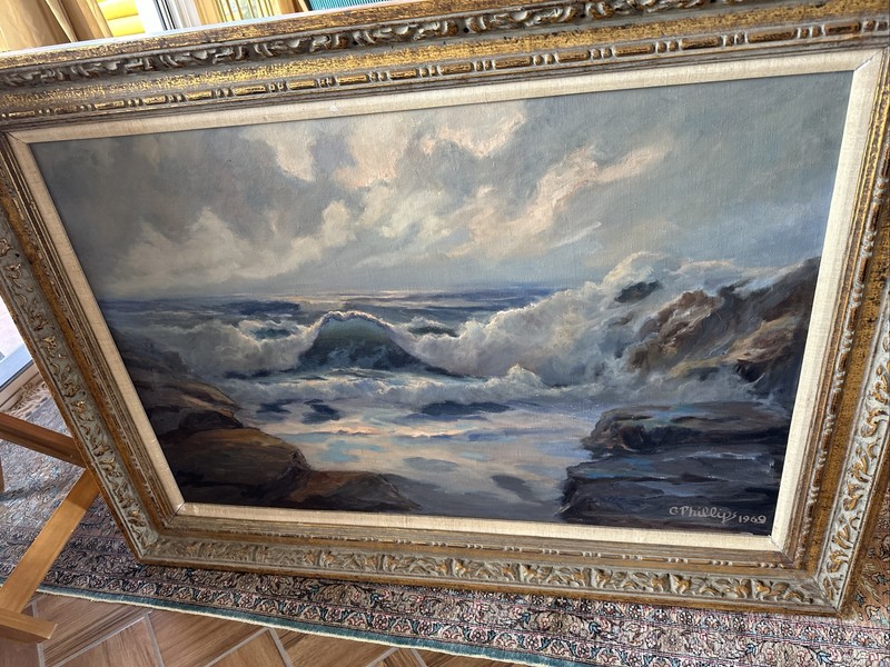 Oil Painting By G Phillips