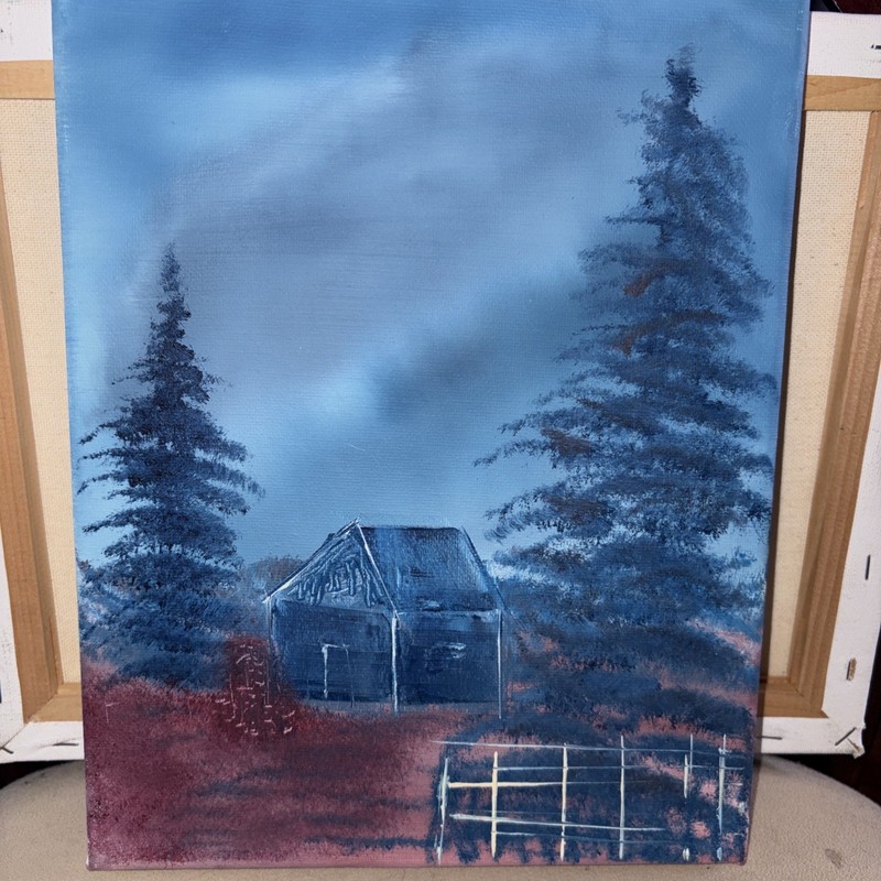 Original Artwork Cabin In The Woods..By JTac