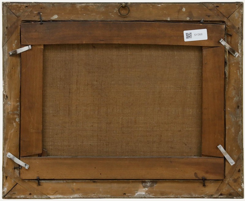 Framed Early 19th Century Oil - Livestock at Rest gallery