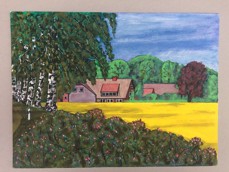 Rapeseed field near Ristedt / colza field at Ristedt / 油菜田Ristedt附近 – Walter Maurer