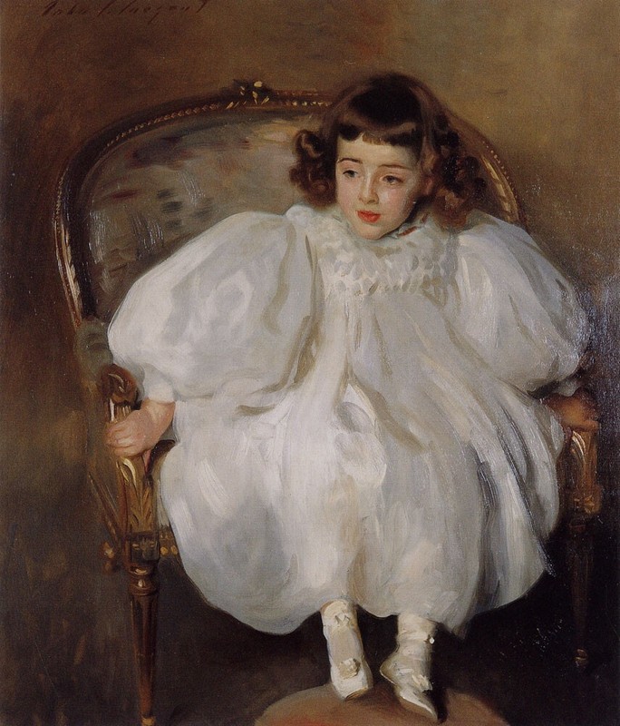 John Singer Sargent Signed Oil Painting on Canvas 16×24 in Impressionism ..