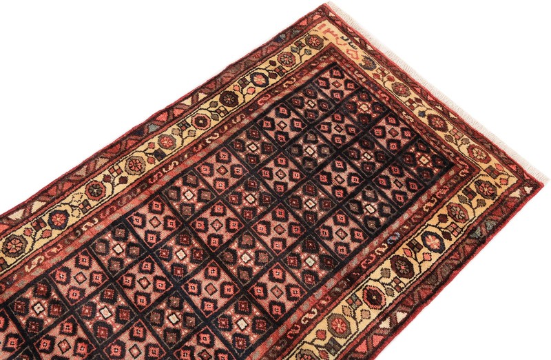 Hand Knotted Rug Runner Hosseinanad 310 x 88 cm gallery