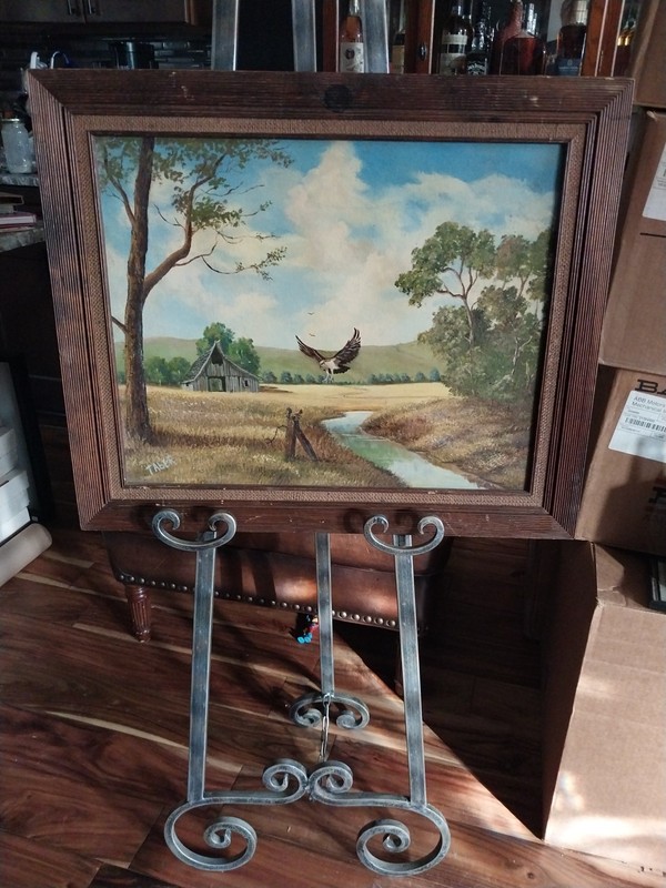 Beautiful 16″×20″ Painting By Well Respected 20th Century Artist G.M. TABER