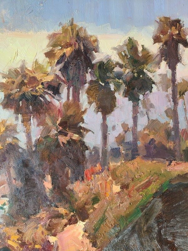 Calvin Liang Original Oil Painting Laguna Beach California Coastal Landscape gallery