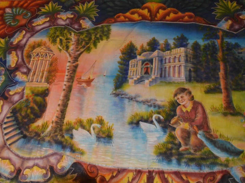 USSR-Belarusian primitivist painter Alena Kish . gallery