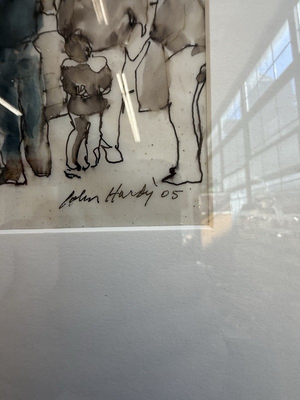 John Hardy Original Watercolor On Vellum gallery