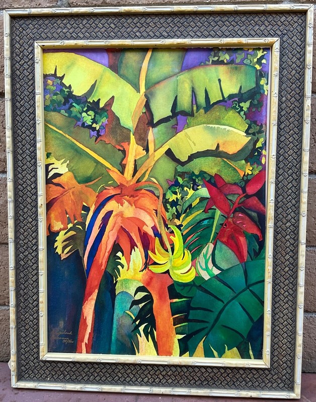 Agnes Copeland Signed Numbered Art Piece called Bananas gallery