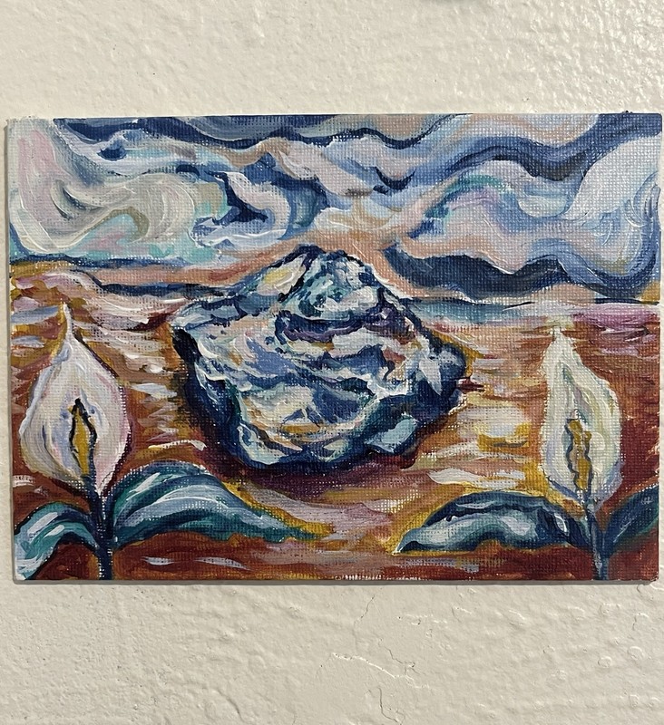 “A Peaceful Scene” 5x7inch