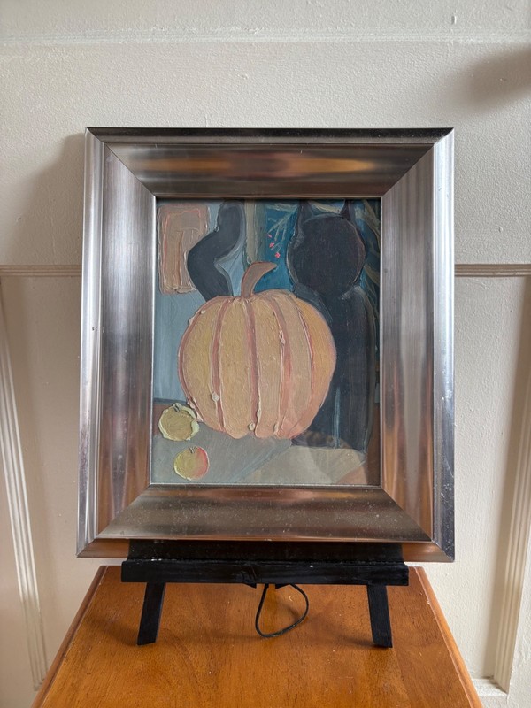 Original Murillo Painting | «Something Wicked» | 8×10″ | Oil on Board | Signed