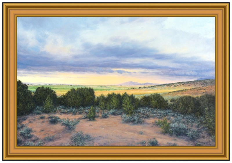 Travis R Humphreys Original Oil Painting On Canvas Signed Large Landscape Art